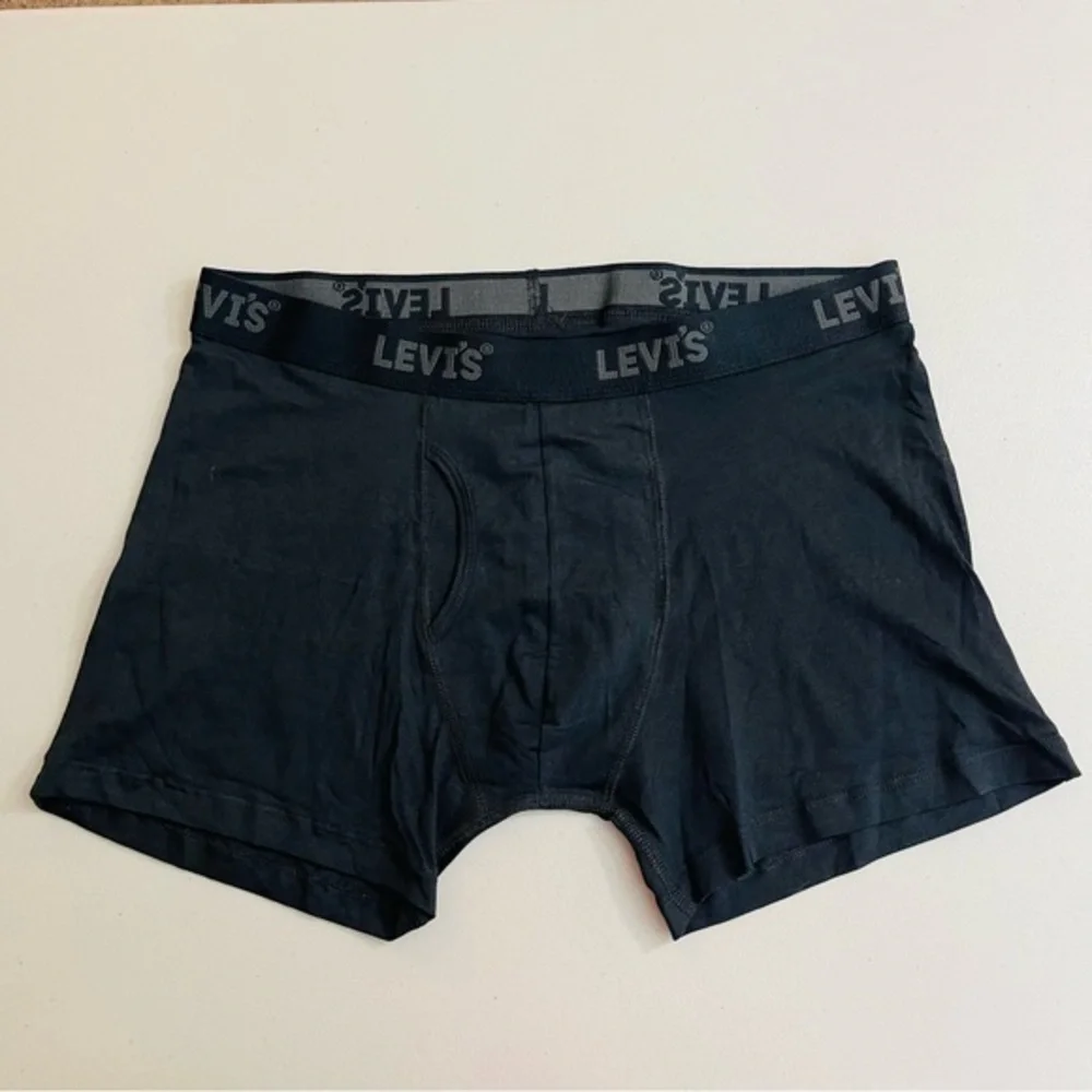 Levi's Boxer Briefs Men Size Large Black